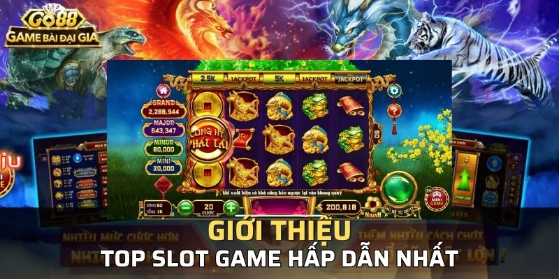 Những game slot được yêu thích hàng đầu hiện nay