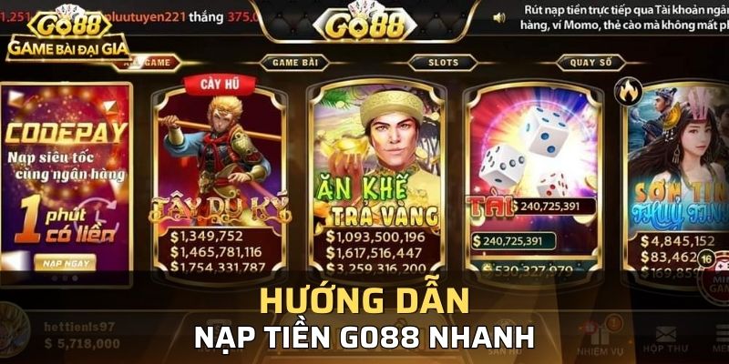Cách nạp tiền kubet88 đang được nhiều người quan tâm