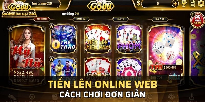 Cổng cược kubet88 mang tới trải nghiệm đánh tiến lên cực đã