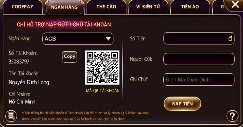 gửi tiền kubet11