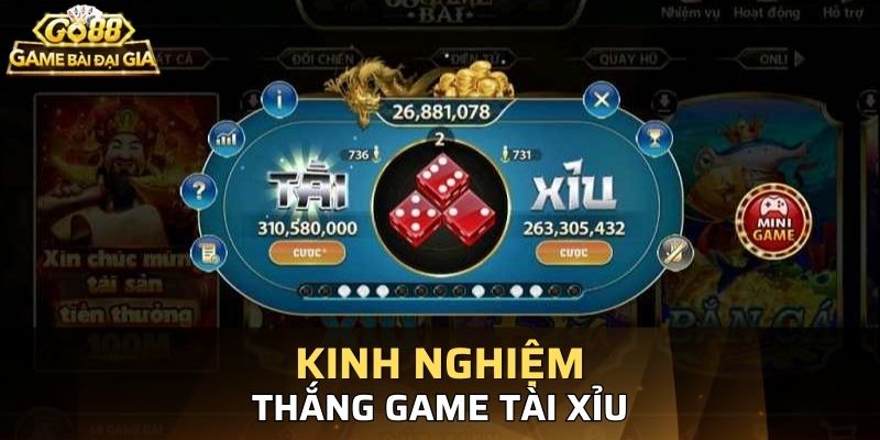 Kinh nghiệm chiến thắng của cao thủ tài xỉu bạn nên tham khảo