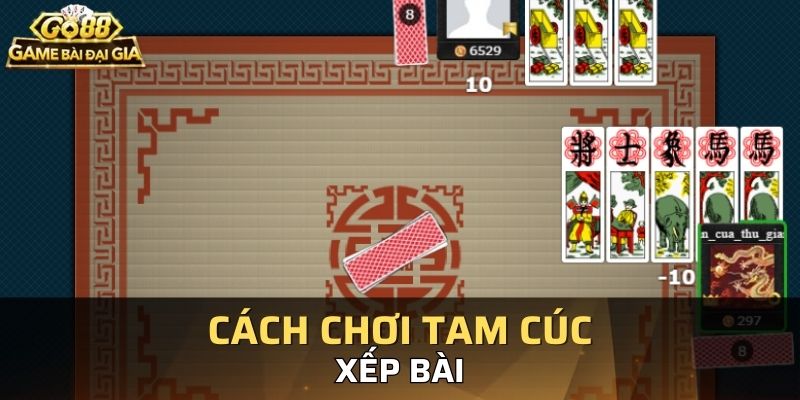 Bạn cần sắp xếp các quân bài mình có sao cho phù hợp