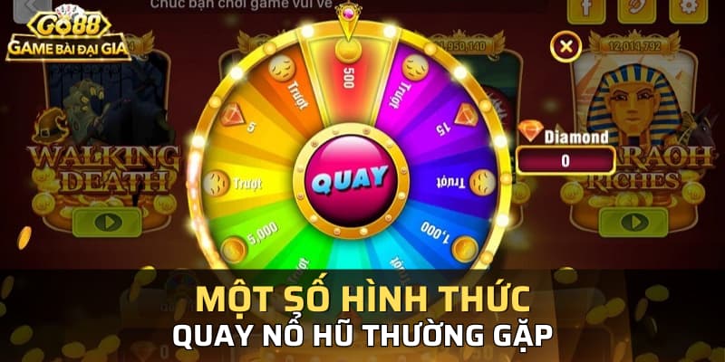 Một số hình thức quay nổ hũ thường gặp