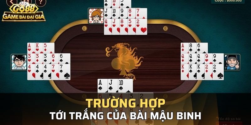 Các trường hợp tới trắng giúp người chơi nhận thưởng khủng